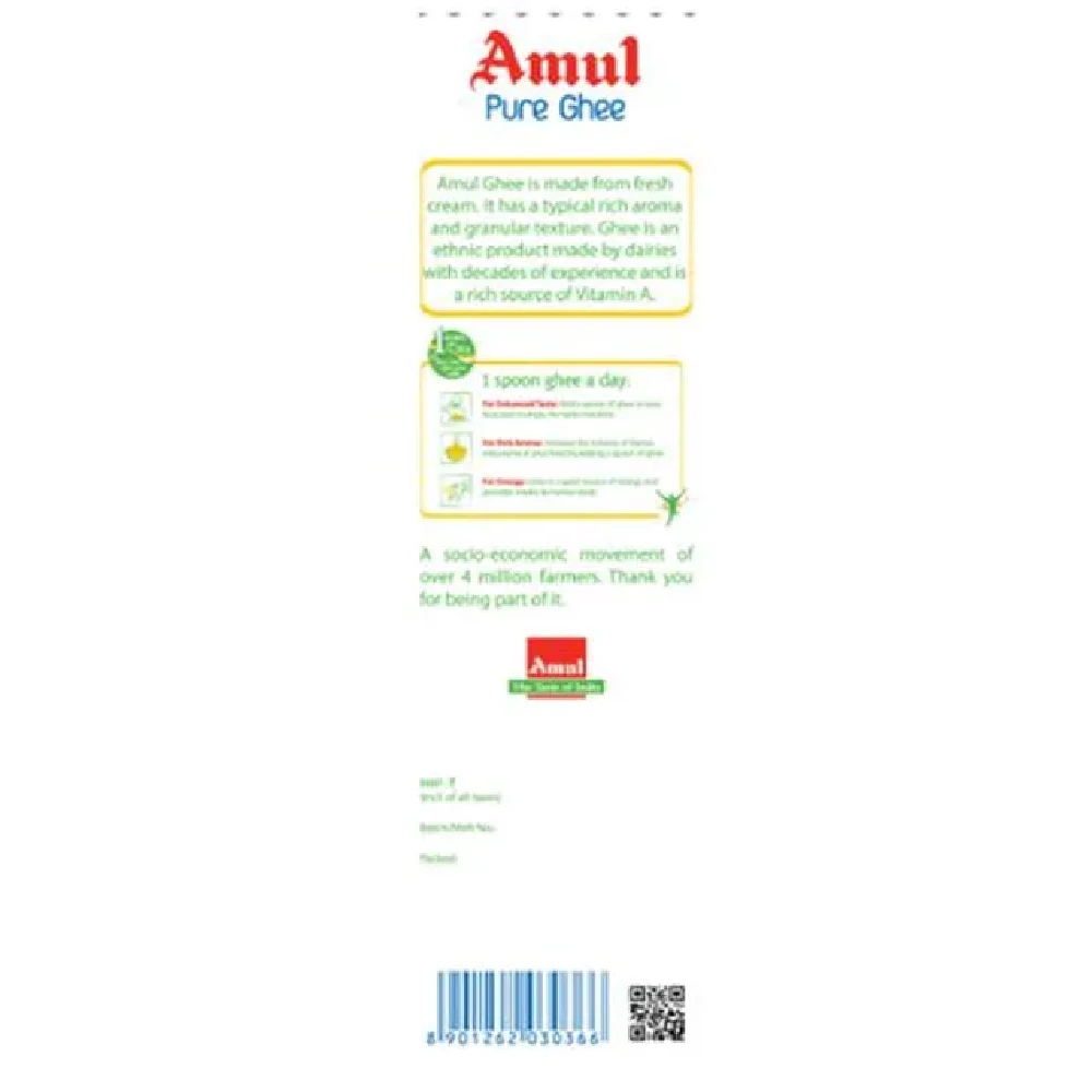 Amul Ghee-Tuppa, 1 L Pouch-2.webp